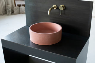 beton waschbecken waschtisch aus beton