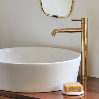 Omnires Y / tall basin mixer / Gold