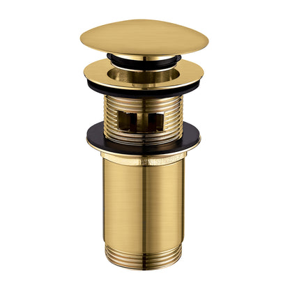 Basin click-clack waste \ A706GLB \ brushed gold