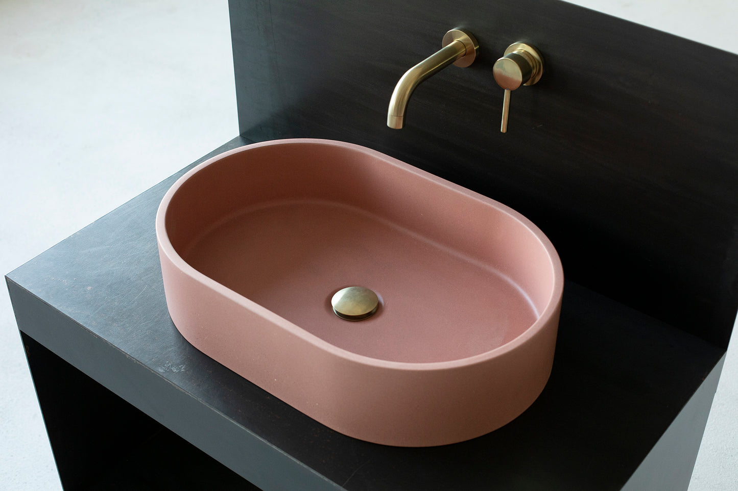 concrete vessel sinks for bathroom