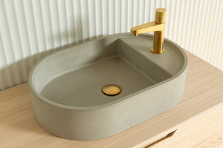 Waschbecken Wandmontage \ Halo Fusion \ Ziegelrot \