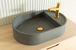 Waschbecken Wandmontage \ Halo Fusion \ Ziegelrot \