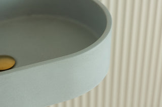 Waschbecken Wandmontage \ Halo Fusion \ Ziegelrot \