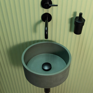 Aufsatzwaschbecken rund klein / Pfirsichrosa