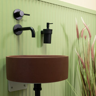 Aufsatzwaschbecken rund / Beige