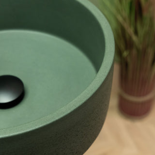 Aufsatzwaschbecken rund / Beige