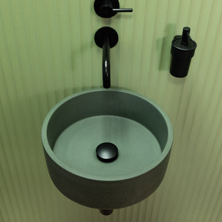 Aufsatzwaschbecken rund / Beige