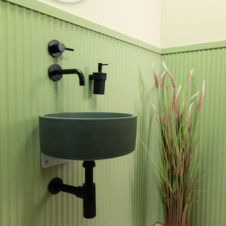 Aufsatzwaschbecken rund / Beige