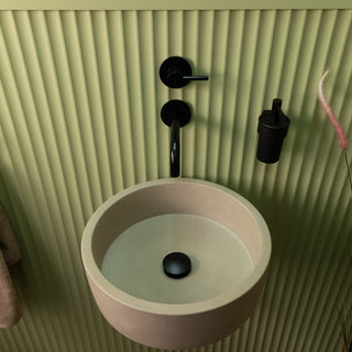 Aufsatzwaschbecken groß / Naturgrau