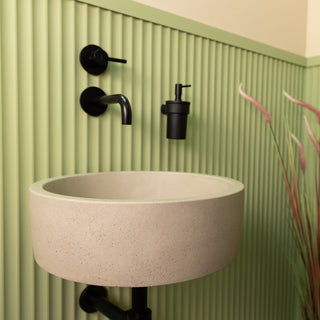 Aufsatzwaschbecken groß / Naturgrau