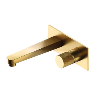 Omnires CONTOUR /  basin mixer for concealed installation / Brushed gold