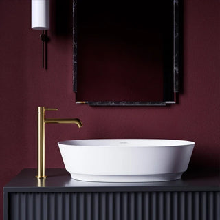 Omnires Y / tall basin mixer / Brushed gold
